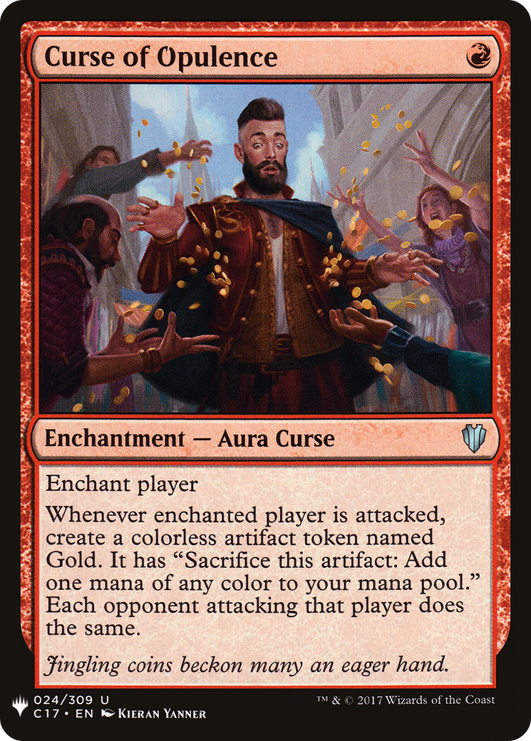 Image of Curse of Opulence (LIST-C17-24) - The List