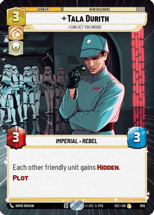 Image of Tala Durith - I Can Get You Inside (Hyperspace Foil) (959) - Secrets of Power Foil