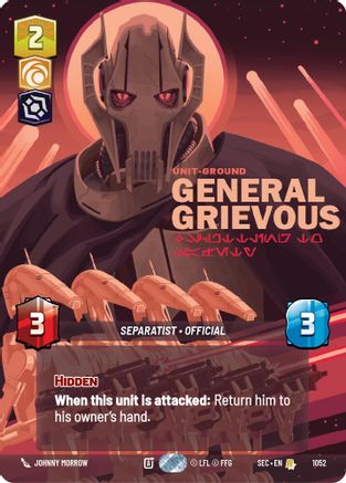 Image of General Grievous - Scuttling to Safety (Prestige) (1052) - Secrets of Power