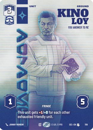 Image of Kino Loy - You Answer to Me (Prestige Foil) (1118) - Secrets of Power Foil