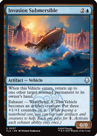 Image of Invasion Submersible (TLA-057) - Avatar: The Last Airbender
