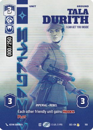 Image of Tala Durith - I Can Get You Inside (Serialized) (1151) - Secrets of Power Foil