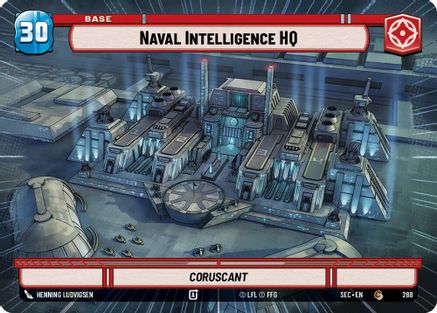 Image of Naval Intelligence HQ // Spy (Hyperspace) (288 // T03/T04) - Secrets of Power