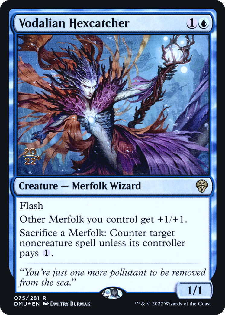 Image of Vodalian Hexcatcher (PRE-075) - Dominaria United Promos Foil