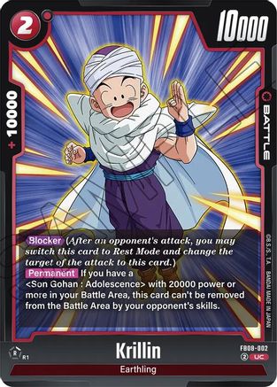 Image of Krillin - FB08-002 (FB08-002) - Saiyans Pride