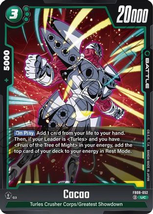 Image of Cacao (FB08-052) - Saiyans Pride