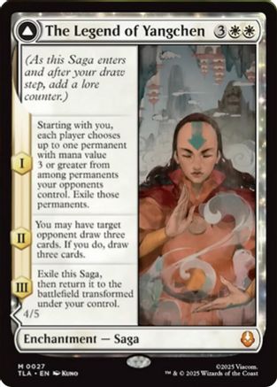Image of The Legend of Yangchen (TLA-027) - Avatar: The Last Airbender