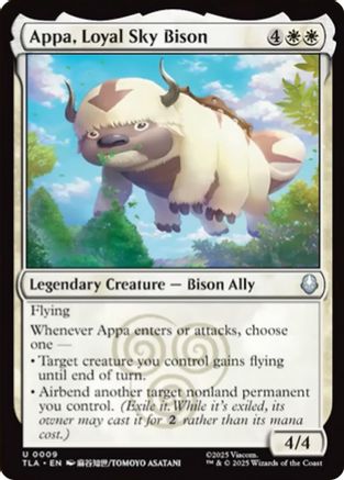 Image of Appa, Loyal Sky Bison (TLA-009) - Avatar: The Last Airbender