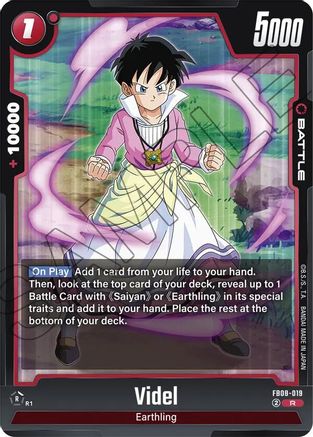 Image of Videl - FB08-019 (FB08-019) - Saiyans Pride Holofoil