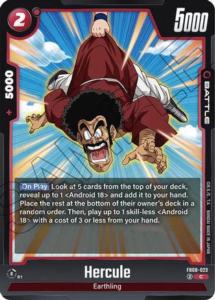 Image of Hercule (FB08-023) - Saiyans Pride