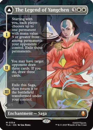 Image of The Legend of Yangchen (Borderless) (TLA-354) - Avatar: The Last Airbender Foil