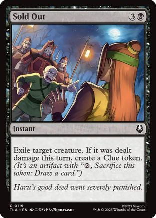 Image of Sold Out (TLA-119) - Avatar: The Last Airbender Foil
