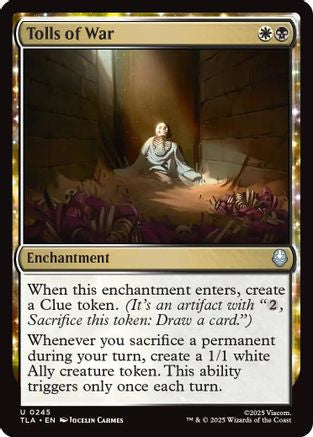 Image of Tolls of War (TLA-245) - Avatar: The Last Airbender Foil