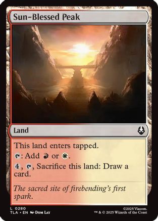 Image of Sun-Blessed Peak (TLA-280) - Avatar: The Last Airbender