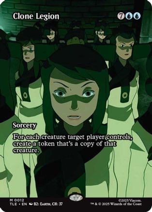 Image of Clone Legion (Borderless) (TLE-012) - Avatar: The Last Airbender: Eternal-Legal