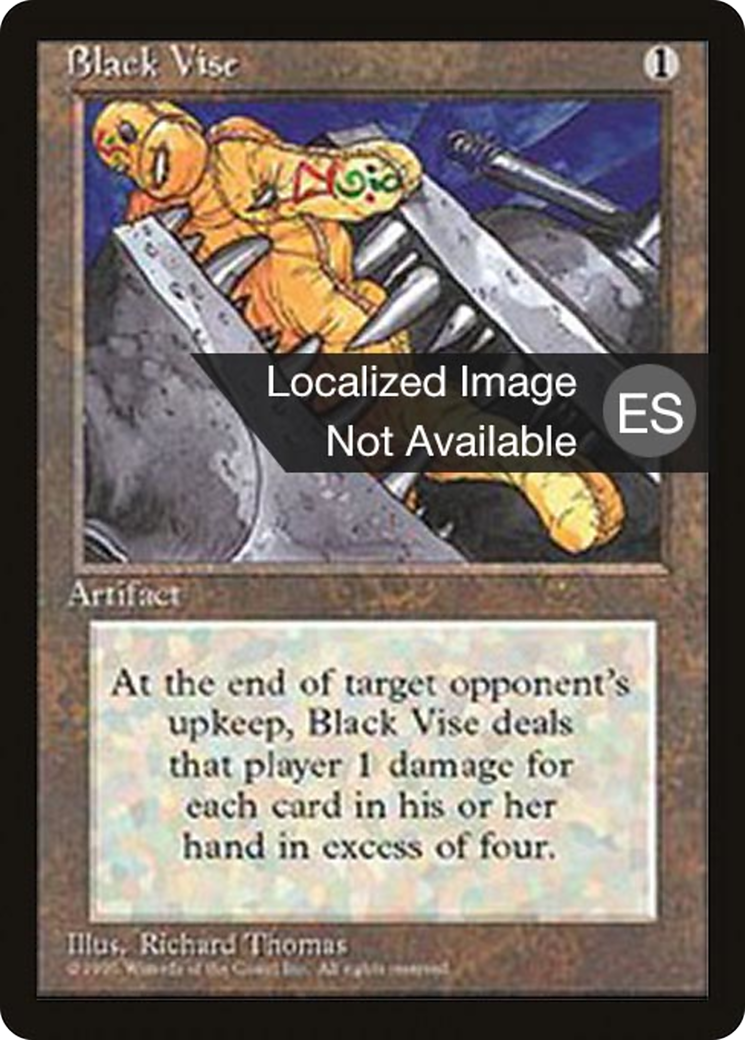 Image of Black Vise (4BB-317) - Fourth Edition Foreign Black Border