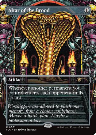 Image of Altar of the Brood (SLC-001) - Secret Lair Countdown Kit Foil