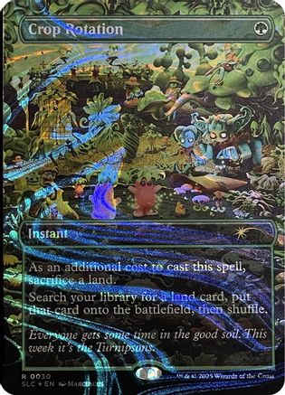 Image of Crop Rotation (Halo Foil) (SLC-030) - Secret Lair Countdown Kit Foil