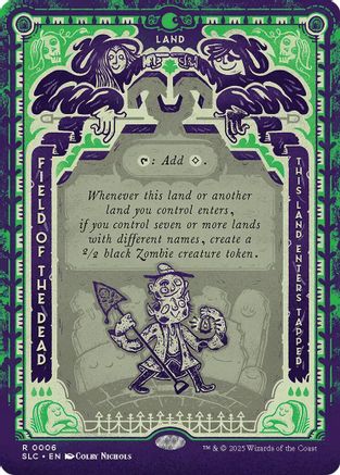 Image of Field of the Dead (SLC-006) - Secret Lair Countdown Kit Foil