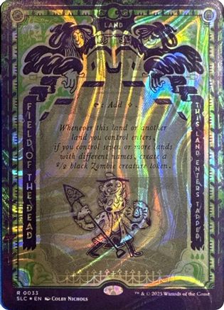 Image of Field of the Dead (Halo Foil) (SLC-033) - Secret Lair Countdown Kit Foil