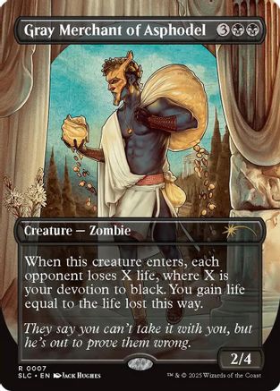 Image of Gray Merchant of Asphodel (SLC-007) - Secret Lair Countdown Kit