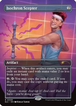 Image of Isochron Scepter (SLC-009) - Secret Lair Countdown Kit Foil
