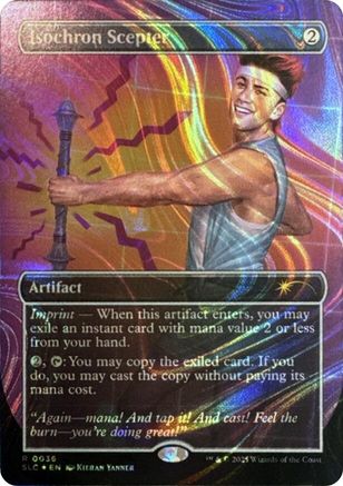 Image of Isochron Scepter (Halo Foil) (SLC-036) - Secret Lair Countdown Kit Foil