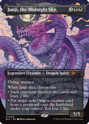 Image of Junji, the Midnight Sky (SLC-010) - Secret Lair Countdown Kit Foil