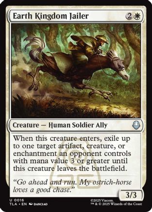 Image of Earth Kingdom Jailer (TLA-016) - Avatar: The Last Airbender Foil