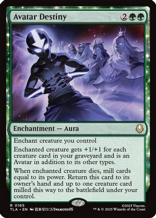 Image of Avatar Destiny (TLA-165) - Avatar: The Last Airbender Foil