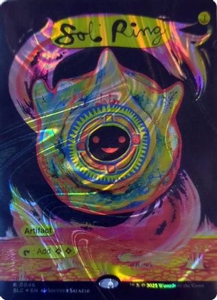 Image of Sol Ring (Halo Foil) (SLC-046) - Secret Lair Countdown Kit Foil