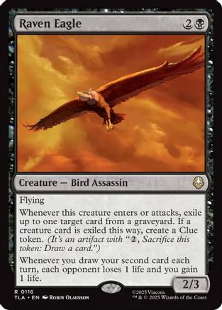 Image of Raven Eagle (TLA-116) - Avatar: The Last Airbender Foil
