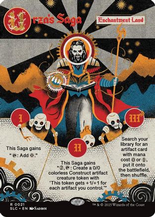 Image of Urza's Saga (SLC-021) - Secret Lair Countdown Kit Foil