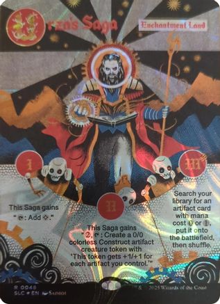 Image of Urza's Saga (Halo Foil) (SLC-048) - Secret Lair Countdown Kit Foil