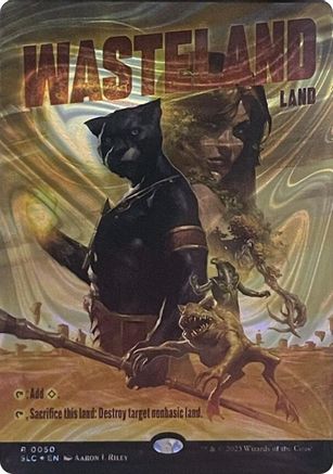 Image of Wasteland (Halo Foil) (SLC-050) - Secret Lair Countdown Kit Foil