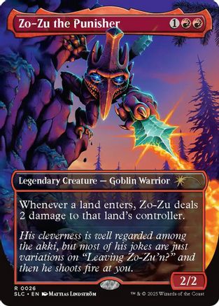 Image of Zo-Zu the Punisher (SLC-026) - Secret Lair Countdown Kit Foil