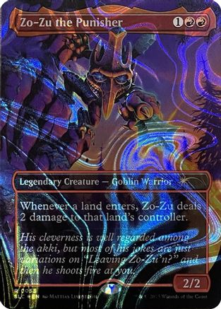 Image of Zo-Zu the Punisher (Halo Foil) (SLC-053) - Secret Lair Countdown Kit Foil