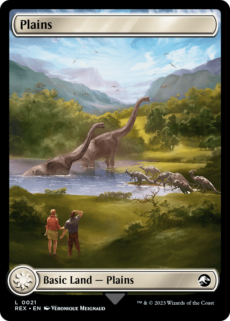 Image of Plains (REX-021) - Jurassic World Collection Foil