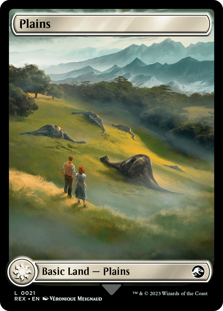 Image of Plains (REX-021) - Jurassic World Collection Foil