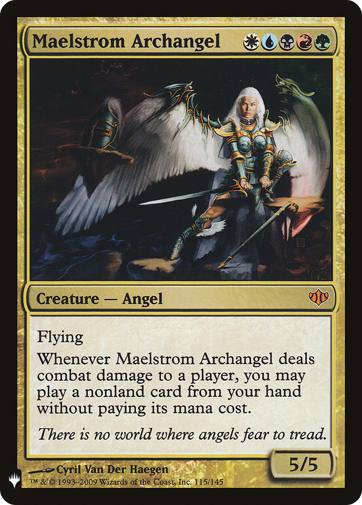 Image of Maelstrom Archangel (LIST-CON-115) - The List