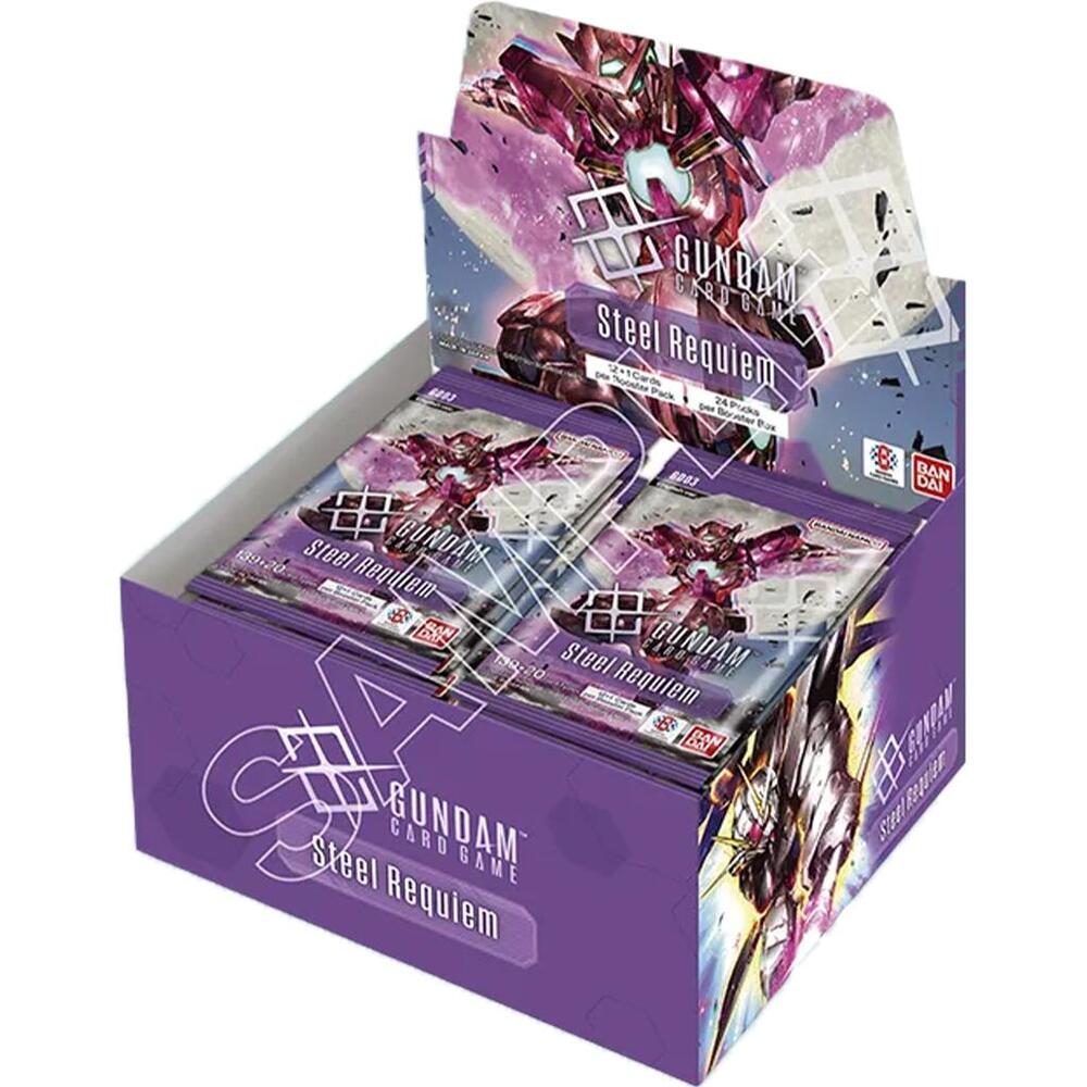 Image of Gundam GD03 Steel Requiem Booster Box
