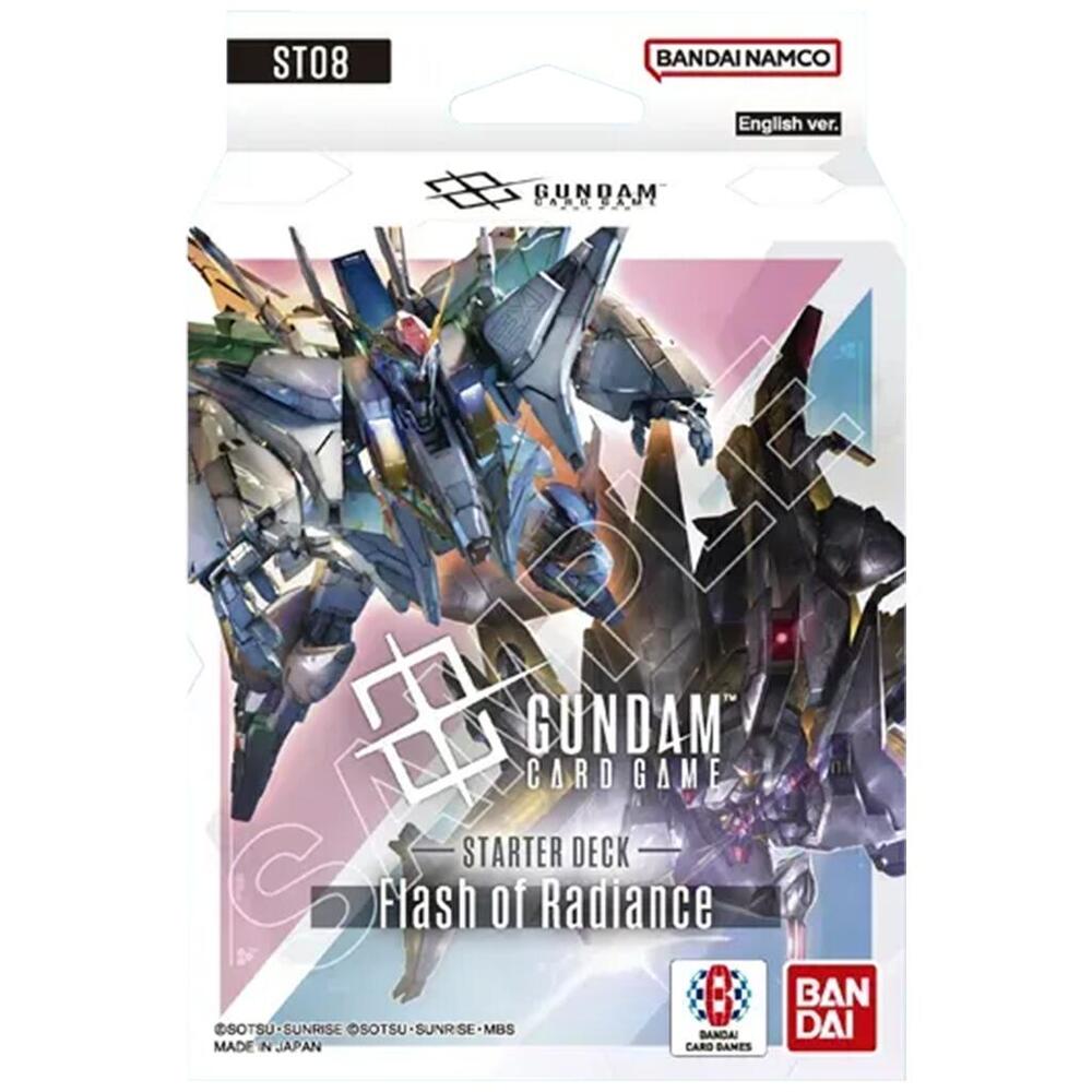 Image of GUNDAM CARD GAME: STARTER DECK: FLASH OF RADIANCE [ST08]