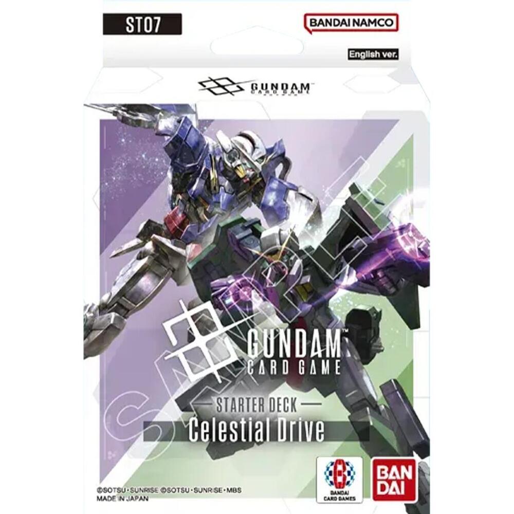 Image of GUNDAM CARD GAME: STARTER DECK: CELESTIAL DRIVE [ST07]