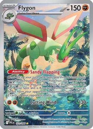 Image of Flygon 101/094  - Holofoil ME02 Phantasmal Flames - Illustration Rare