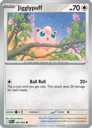 Image of Jigglypuff 076  ME02 Phantasmal Flames - Common