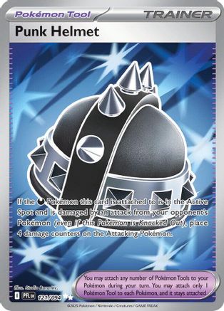 Image of Punk Helmet 121/094  - Holofoil ME02 Phantasmal Flames - Ultra Rare