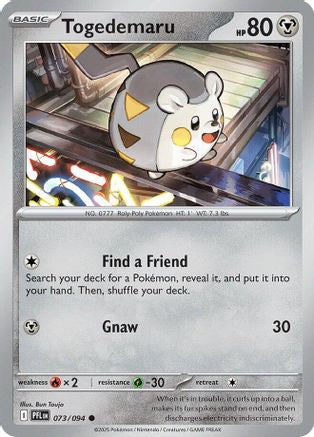 Image of Togedemaru 073/094  ME02 Phantasmal Flames - Common