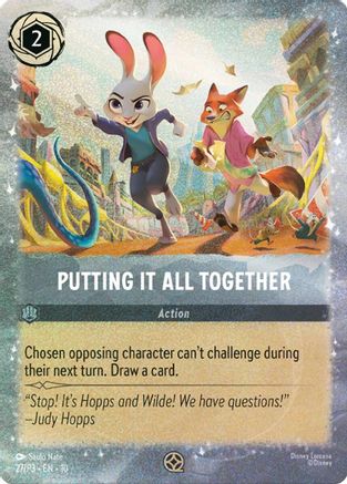 Image of Putting It All Together (27) - Disney Lorcana Promo Cards Holofoil