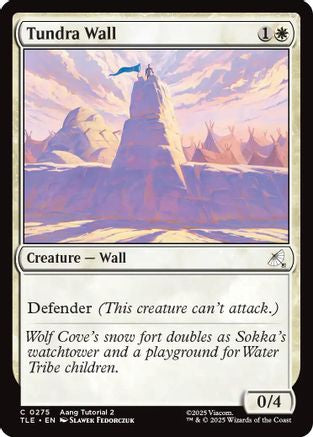 Image of Tundra Wall (0275) (TLE-275) - Avatar: The Last Airbender: Eternal-Legal