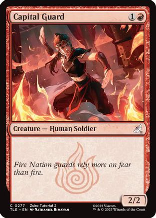 Image of Capital Guard (0277) (TLE-277) - Avatar: The Last Airbender: Eternal-Legal